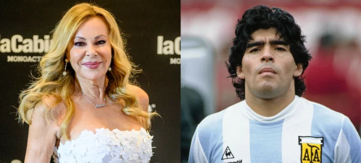 Ana Obregón habló de su relación con Diego Maradona