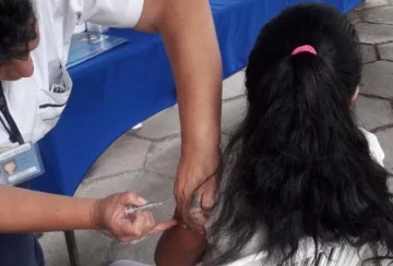 Realizan un operativo de vacunación en Barrio Manantial Sur