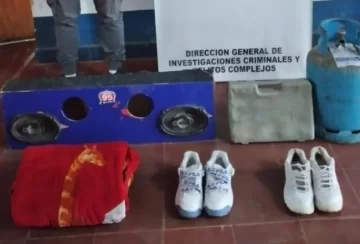 Alderetes: la policía recuperó elementos robados en una vivienda
