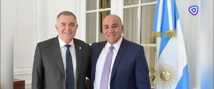 Reunión entre Jaldo y Manzur para analizar el plan de obras que se ejecuta en Tucumán Reunión entre Jaldo y Manzur para analizar el plan de obras que se ejecuta en Tucumán