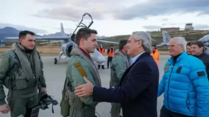 Alberto Fernández ya se encuentra en la Antártida