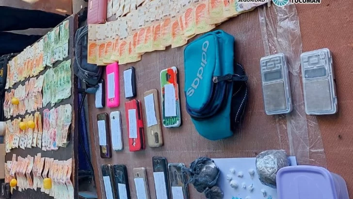 Allanamiento en Concepción: atraparon a tres personas con cocaína