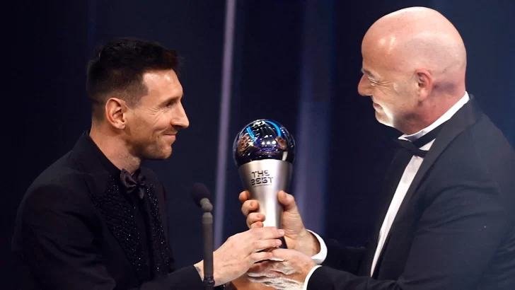 Lionel Messi elegido como el Mejor Jugador del Mundo en los premios “The Best”