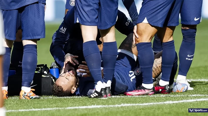 Dura Lesión: Neymar tiene una ruptura parcial de los ligamentos del tobillo