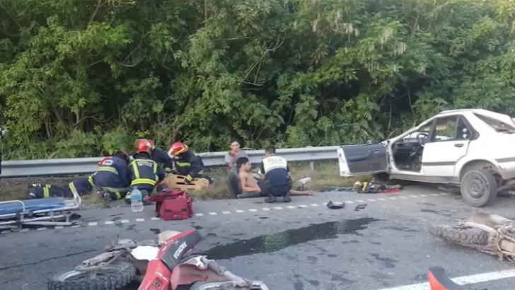 Falleció una de las niñas del accidente en la Cuesta del 25