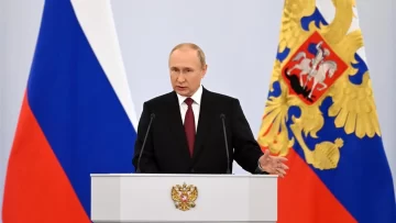 Putin criticó a Occidente y prometió continuar la guerra contra Ucrania