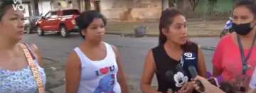 Protesta en una escuela por falta de agua y malas condiciones edilicias