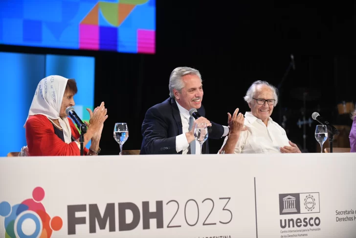 Alberto Fernández abrió el Foro de Derechos Humanos y cuestionó al Poder Judicial