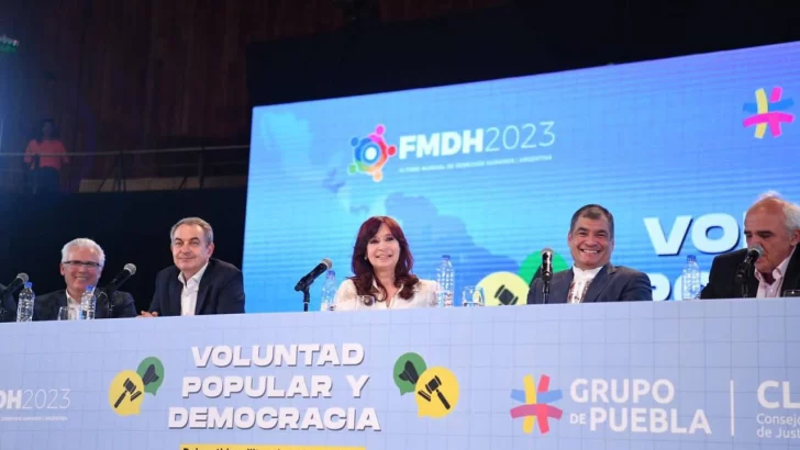 Cristina Kirchner: “Para luchar contra el narcotráfico tenemos que desarmar el sistema financiero que lava la guita del narco”