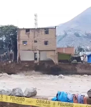El gobierno peruano se encuentra en alerta por el deslizamiento de tierras provocado por las lluvias