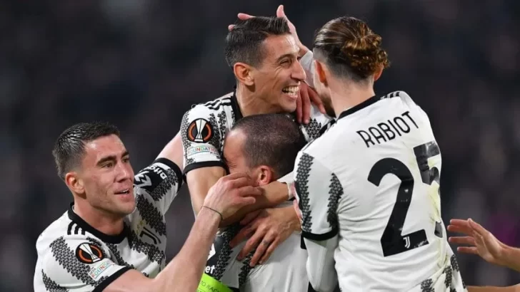 Juventus ganó con un gran cabezazo de Ángel Di María