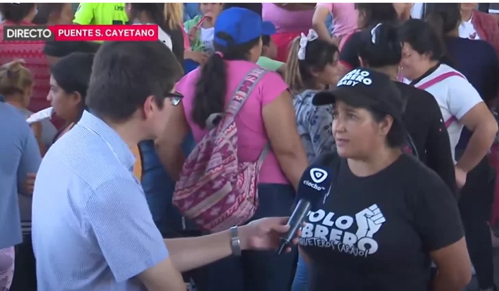 Manifestantes del Polo Obrero repudiaron la detención de dirigentes cortando las rutas