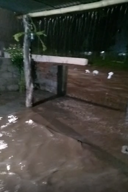 Las lluvias provocaron inundaciones en distintos sectores de la provincia