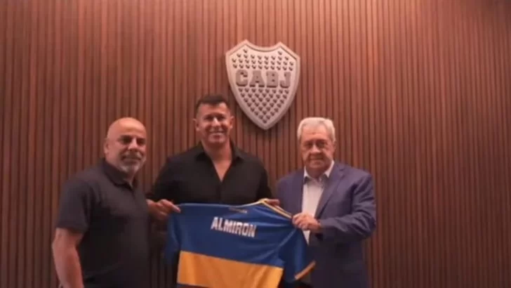 Jorge Almirón fue presentado como nuevo DT de Boca
