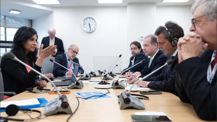 Massa se reunió con la vicedirectora del FMI para abordar el impacto de la sequía
