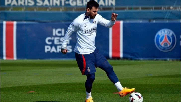 Messi volvió a entrenarse con PSG, luego de su viaje y los rumores de regreso a Barcelona