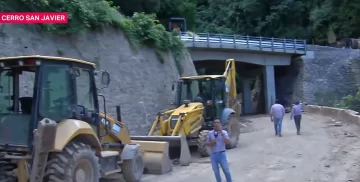 Esta tarde habilitarán el paso para los vehículos en la zona de El Rulo Esta tarde habilitarán el paso para los vehículos en la zona de El Rulo