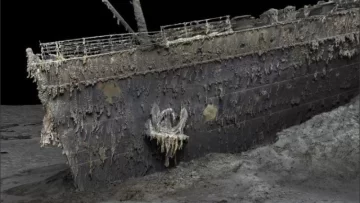 Hacen el primer escaneo 3D del Titanic y las imágenes son impresionantes