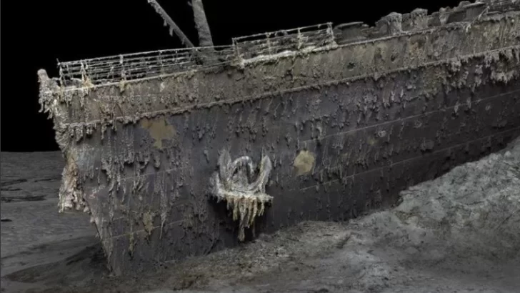 Hacen el primer escaneo 3D del Titanic y las imágenes son impresionantes