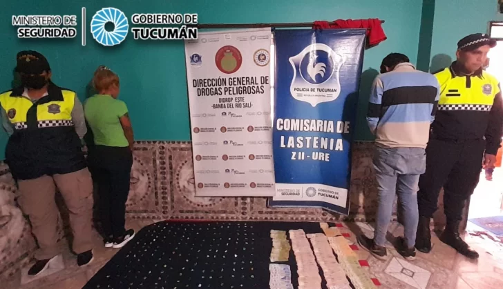 Aprehenden a dos personas en un allanamiento por un robo