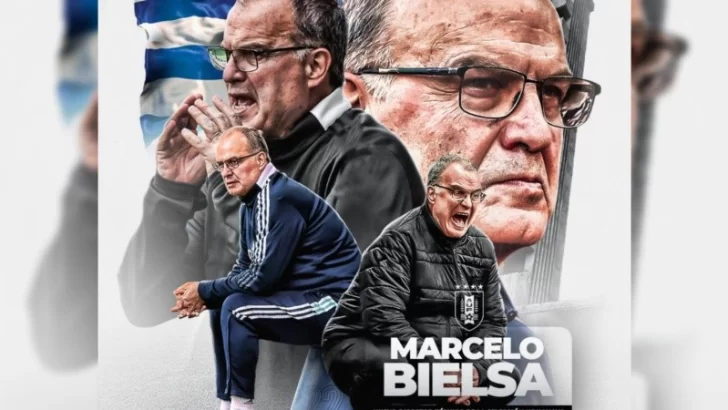 Marcelo Bielsa fue confirmado como nuevo técnico de Uruguay y vuelve a Sudamérica