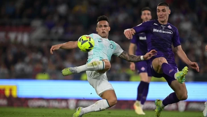 Inter se consagró campeón de la Copa Italia gracias al doblete de Lautaro Martínez