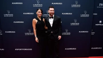 Lionel Messi fue elegido como el deportista del año en los Premios Laureus