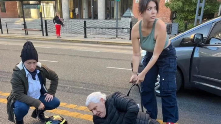 Confusión por una foto de Wanda Nara en un accidente de tránsito: qué fue lo que ocurrió
