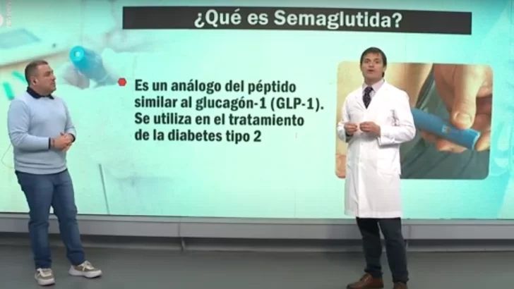 El doctor Mario Vega explicó qué es la Semaglutida y cuáles son sus beneficios