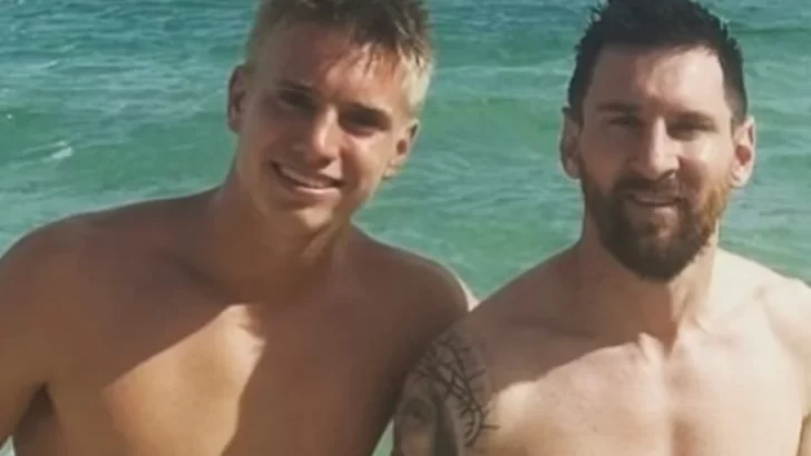 Encuentro sorprendente en la playa: el hijo de Shevchenko se encontró con Messi durante sus vacaciones exóticas