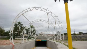 Corte en el túnel de calles Lucas Córdoba Marco Avellaneda