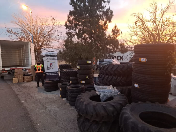 Operativo Lapacho: Secuestran mercadería extranjera valuada en $25 millones sin aval aduanero
