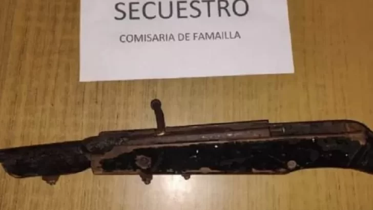 Encontraron un arma en una escuela de Famaillá