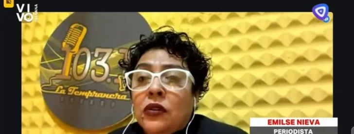 Sospechoso robo a una periodista en la puerta de su trabajo Sospechoso robo a una periodista en la puerta de su trabajo