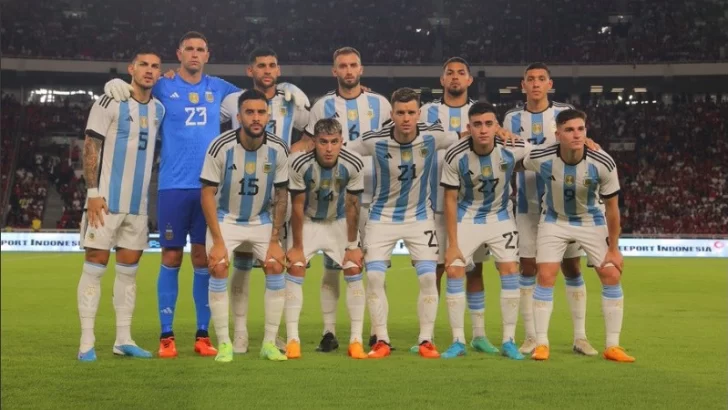 La Selección Argentina derrotó a Indonesia y cerró su gira por Asia