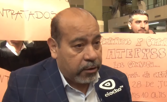 Empleados afiliados al gremio de ATEPYS realizaron un paro parcial en el Subsidio de Salud