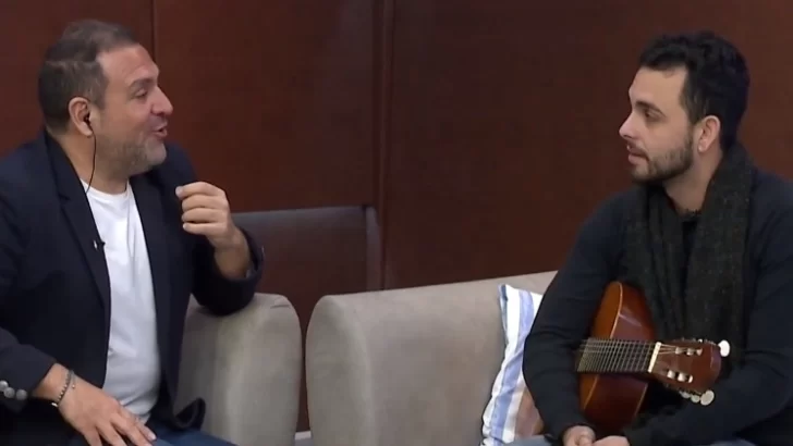 Lucas Aráoz brilló en los Premios Mercedes Sosa 2023