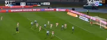 San Martín perdió contra Racing y quedó eliminado de la Copa Argentina
