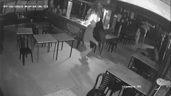 Un sujeto fue sorprendido cuando ingresó a robar en un bar de la Capital tucumana