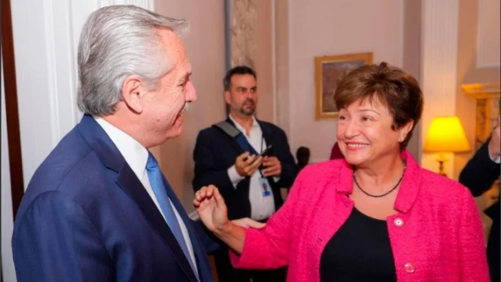 Alberto Fernández habló con la titular del FMI y apuntó contra la oposición