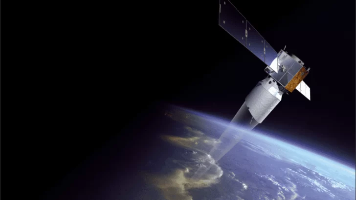 Un satélite se quedó sin combustible y se estrelló contra la Tierra