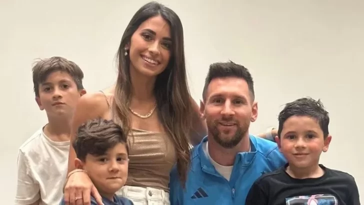 La familia Messi realizó una escala técnica en Tucumán antes de su viaje a Florida