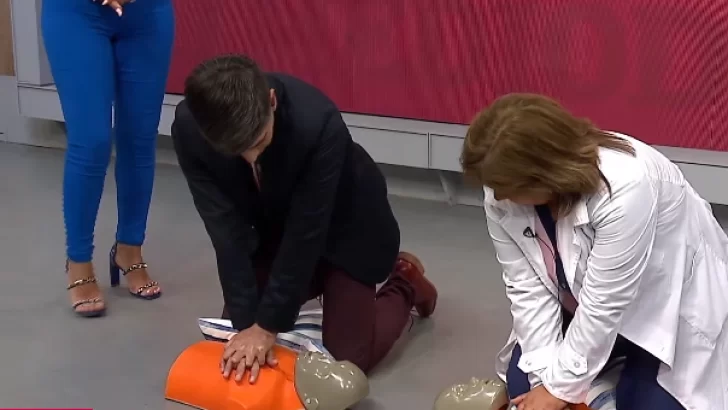 Especialistas nos explicaron cómo realizar correctamente el RCP