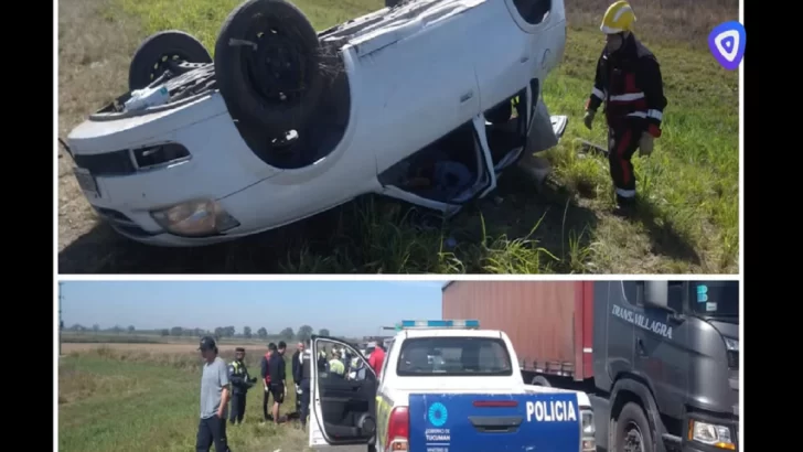 El accidente fatal en la nueva traza de la autopista Famaillá – Tucumán dejó un saldo de 2 muertos
