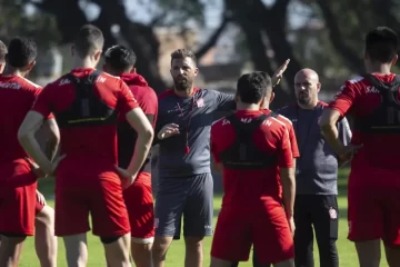 San Martín entrena con la mirada puesta en Madryn