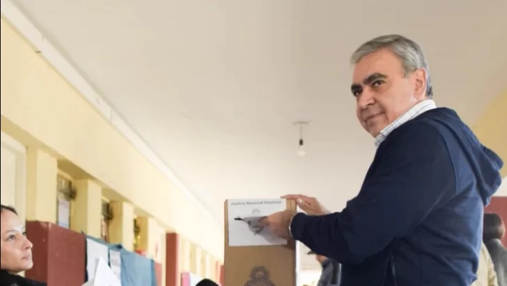El precandidato a Diputado Nacional, Germán Alfaro, emitió su voto
