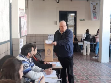 El precandidato a Diputado Nacional, Federico Masso, emitió su voto