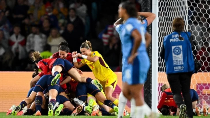 España dominó a Inglaterra y conquistó por primera vez el título en el Mundial Femenino