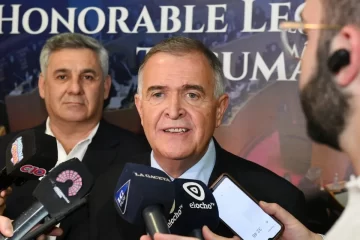 Jaldo habló sobre la situación carcelaria que atraviesa la provincia