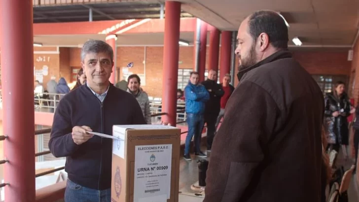 Votó Pablo Yedlin, precandidato a Diputado Nacional